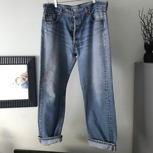 Vintage Distressed Levi's 501 Jeans